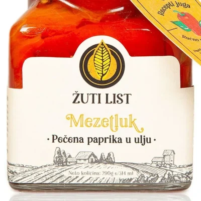 Pecena paprika u maslinovom ulju 290g