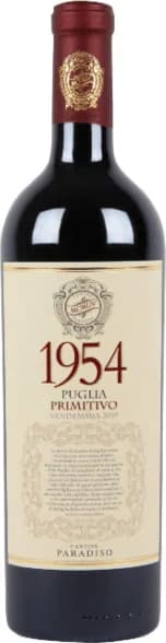 Cantine Paradiso 1954 Primitivo 0,75