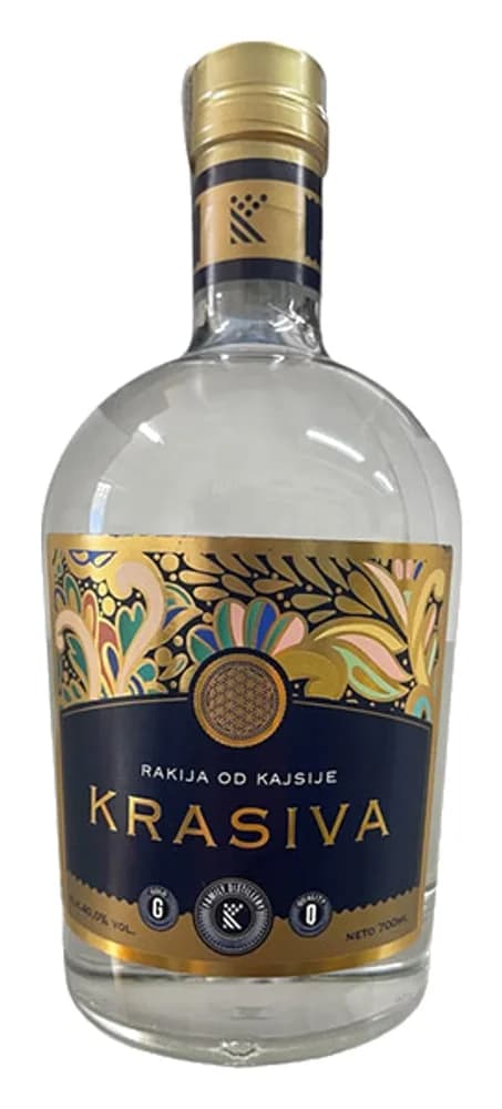 Destilerija Krug Krasiva Apricot Rakija 0.70