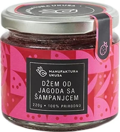 Džem od jagoda u šampanjcu 220g