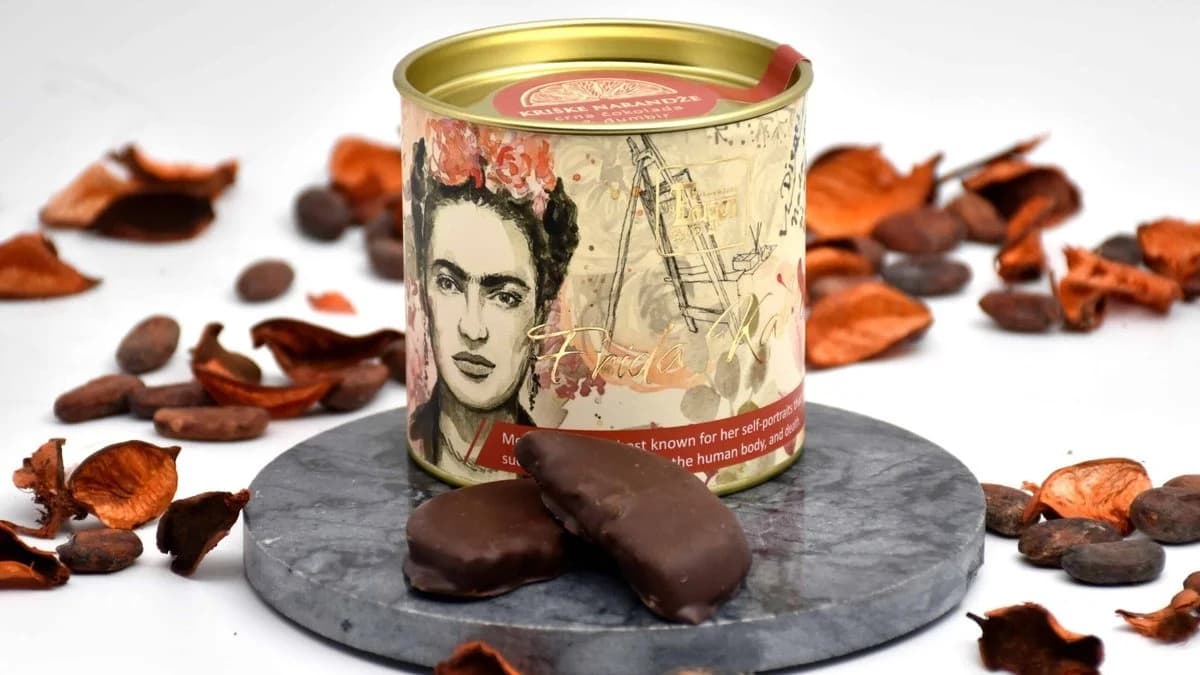 Eugen Frida Kahlo (dark chocolate and ginger) 120g