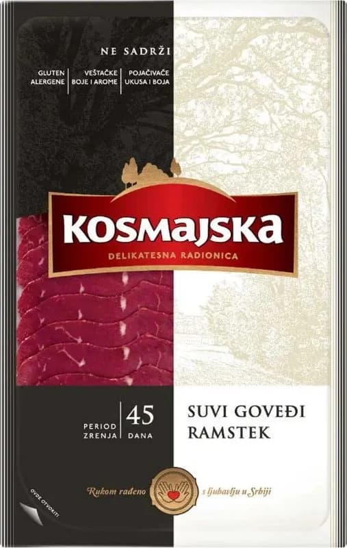 Kosmajski beef ramsteak slice 100g