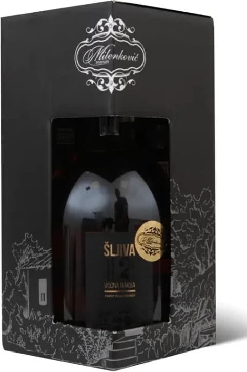 Milenković šljiva 12godina sa kutijom 0.70