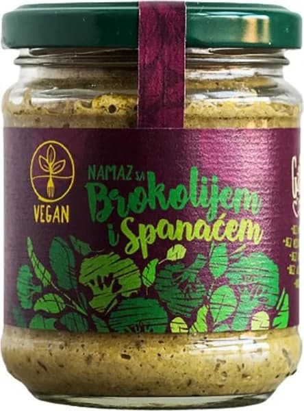 Spread with broccoli and spinach 170 g