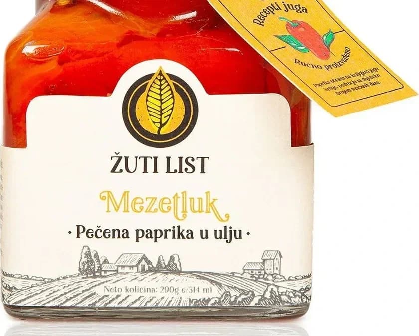 Roasted pepper in olive oil 290g