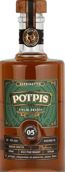Potpis Rakija od Divlje Kruške 0.70