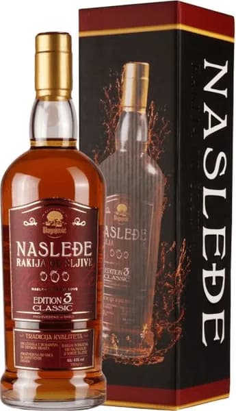 Rakija od šljive “Nasleđe” 3 Godine 0,50