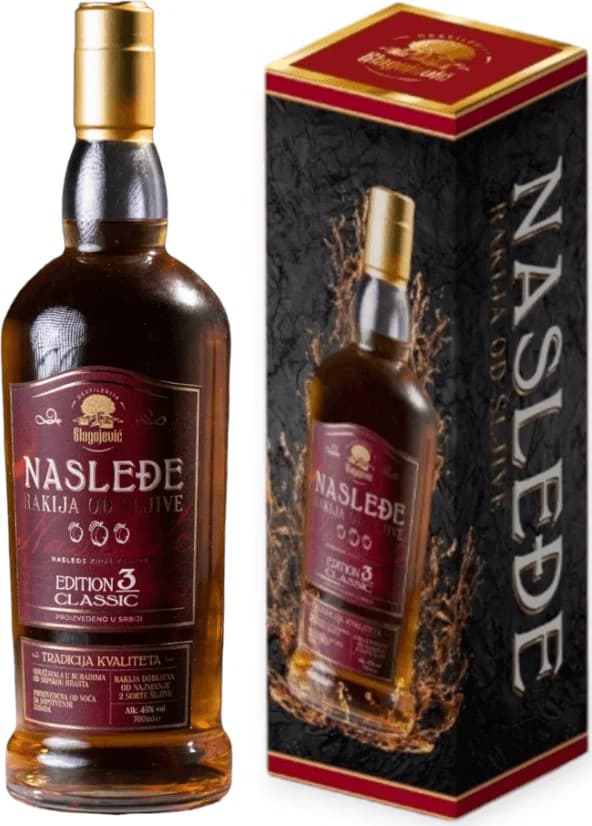 Plum Brandy “Nasleđe” 3 Yo 0,70