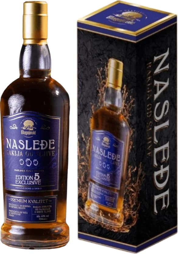 Plum Brandy “Nasleđe” 5 Yo 0,70