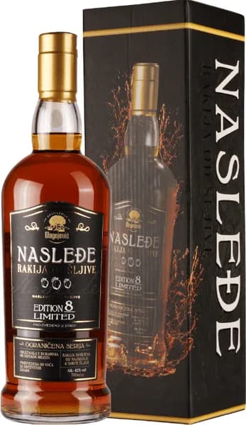 Rakija od šljive “Nasleđe” 8 Godina 0,70