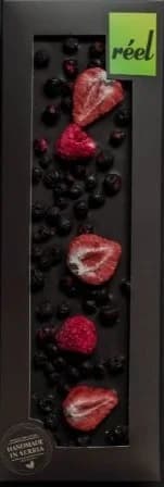 Reel Tamna čokolada 70% jagoda malina borovnica 115g