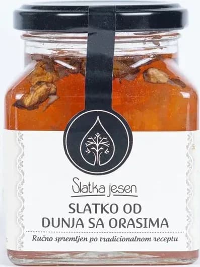 Slatko od dunja sa orasima 370g