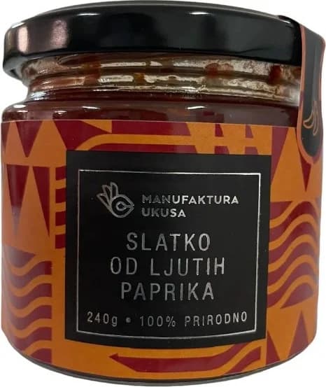 Slatko od ljutih paprika 240g
