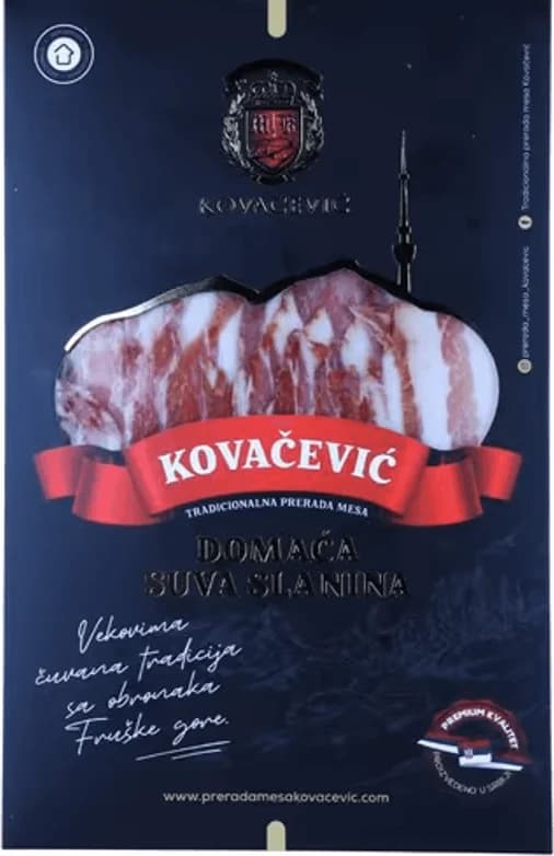 Kovacevic Suva Slanina slajs 100g