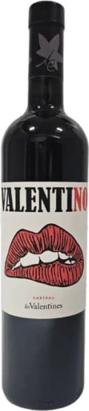 Valentino red Organic Côtes de Provence by Château Les Valentines 0.75