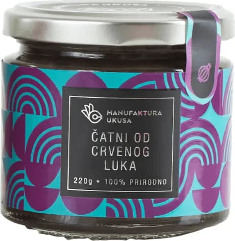 Čatni od crvenog luka -Manufaktura ukusa 220g