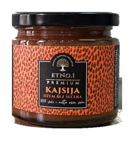 EtNo.1 Premium Džem Kajsija 230g