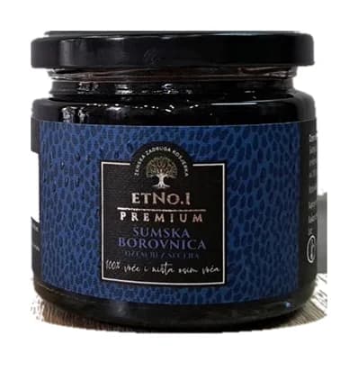 EtNo.1 Premium Džem Šumska Borovnica 230g