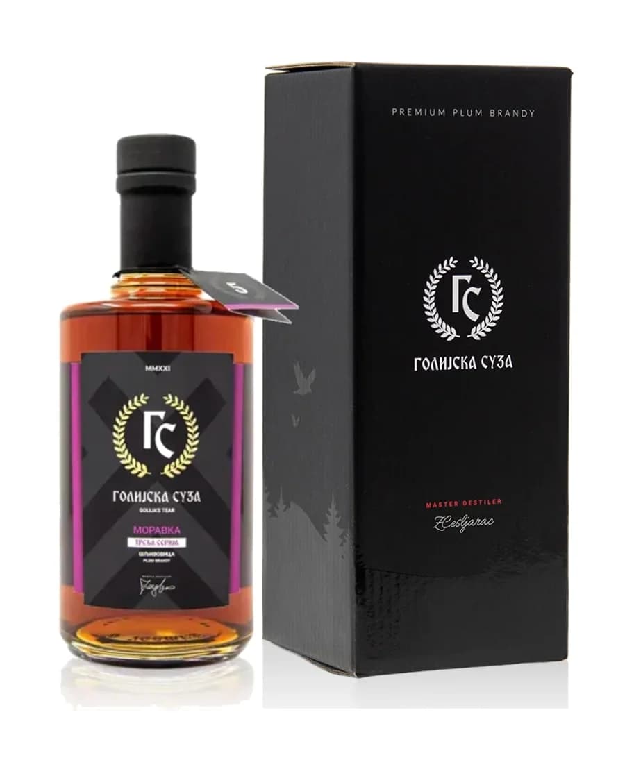 Golijska Suza Plum Brandy Moravka 0.70