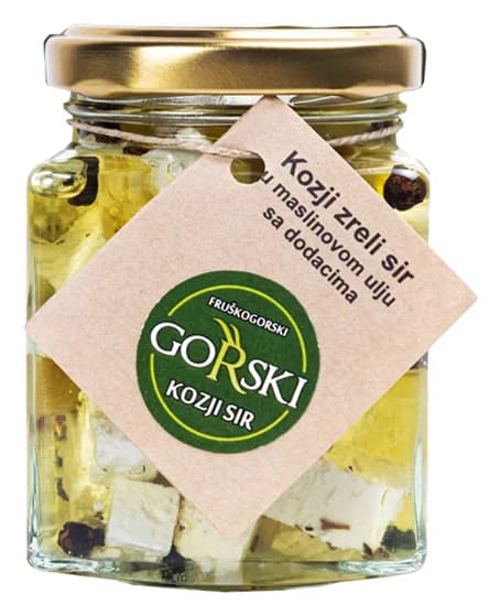 Gorski kozji sir u maslinovom ulju
