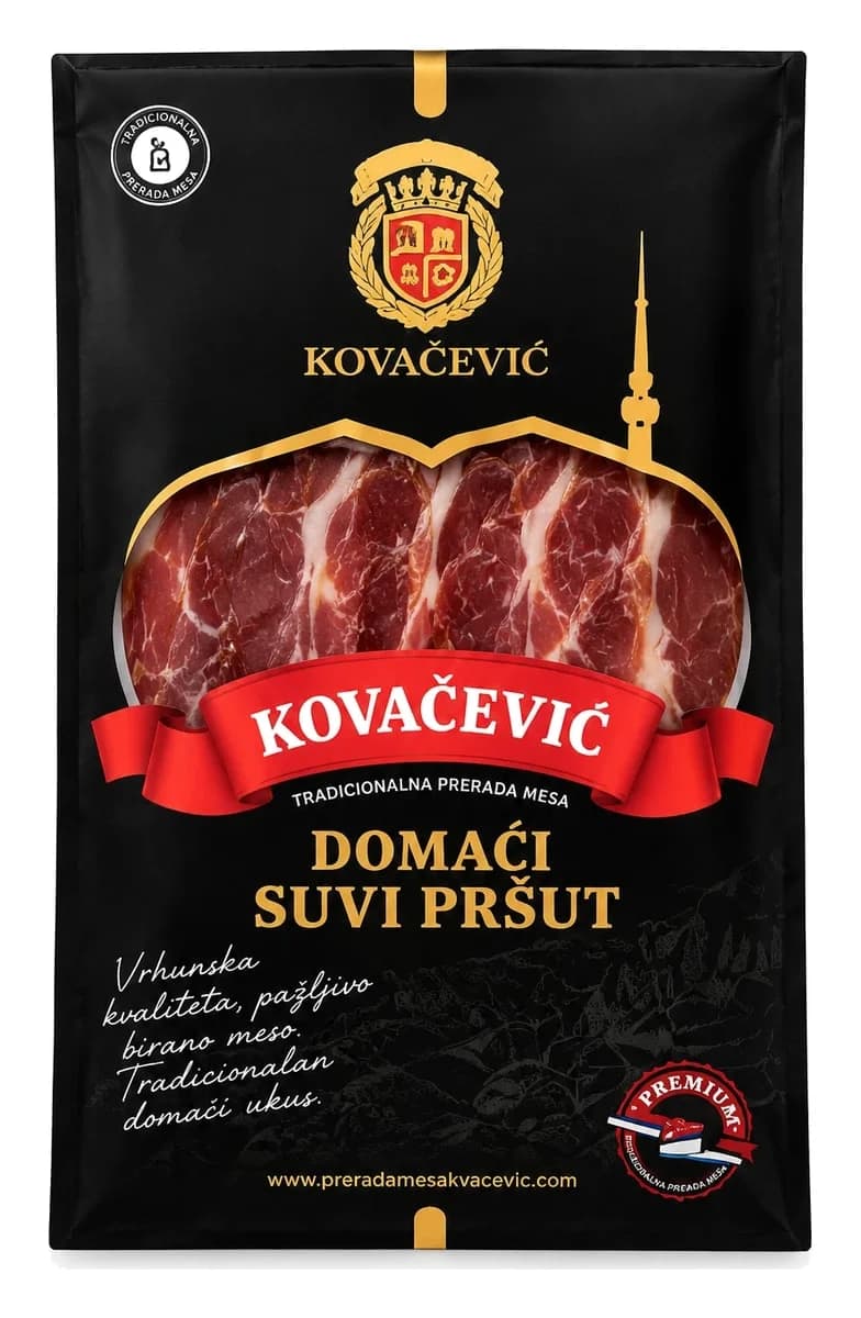 Kovacevic Domaći suvi pršut 100g slajs