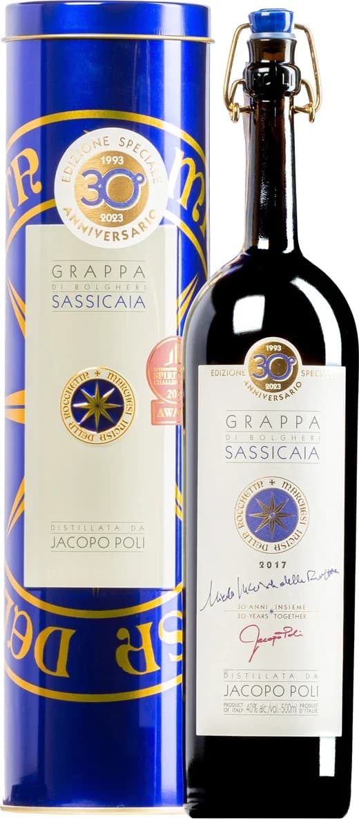 Poli Distillerie Grappa di Sassicaia 0.70