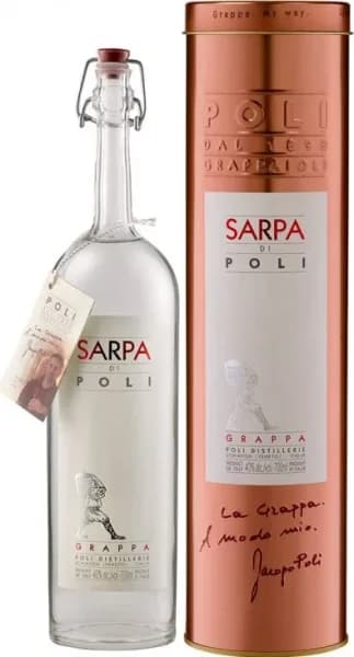 Poli Distillerie Grappa Sarpa Bianco 0.70