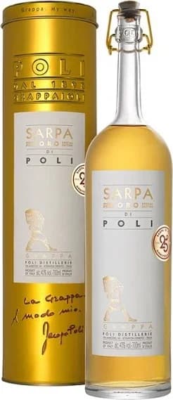Poli Distillerie Grappa Sarpa Oro 0.70