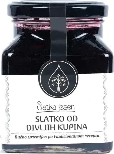Wild blackberry jam 370g