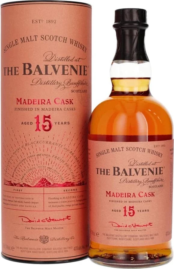 The Balvenie Madeira Cask 15yo Single Malt Scotch Whisky 0.70