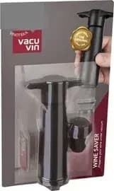 Vacuvin pumpica crna sa čepom