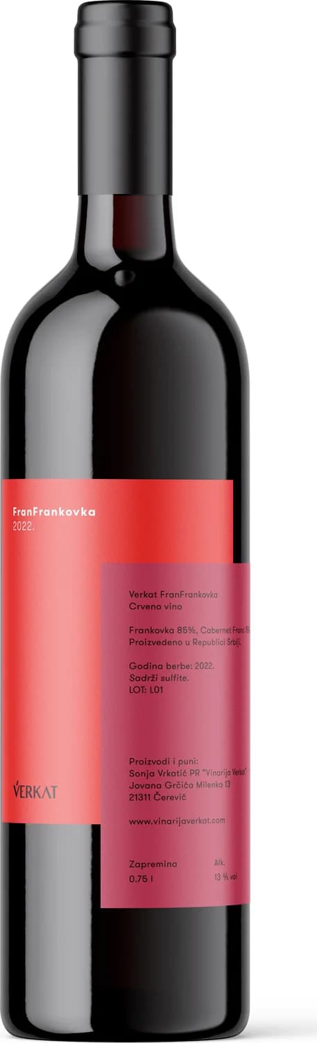 Verkat Frankovka 0,75