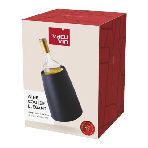 Vacuvin Active Wine Bottle Cooler Elegant Black
