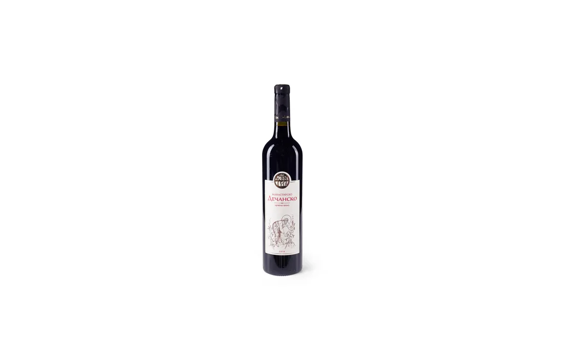 Dečansko crveno vino 0.75