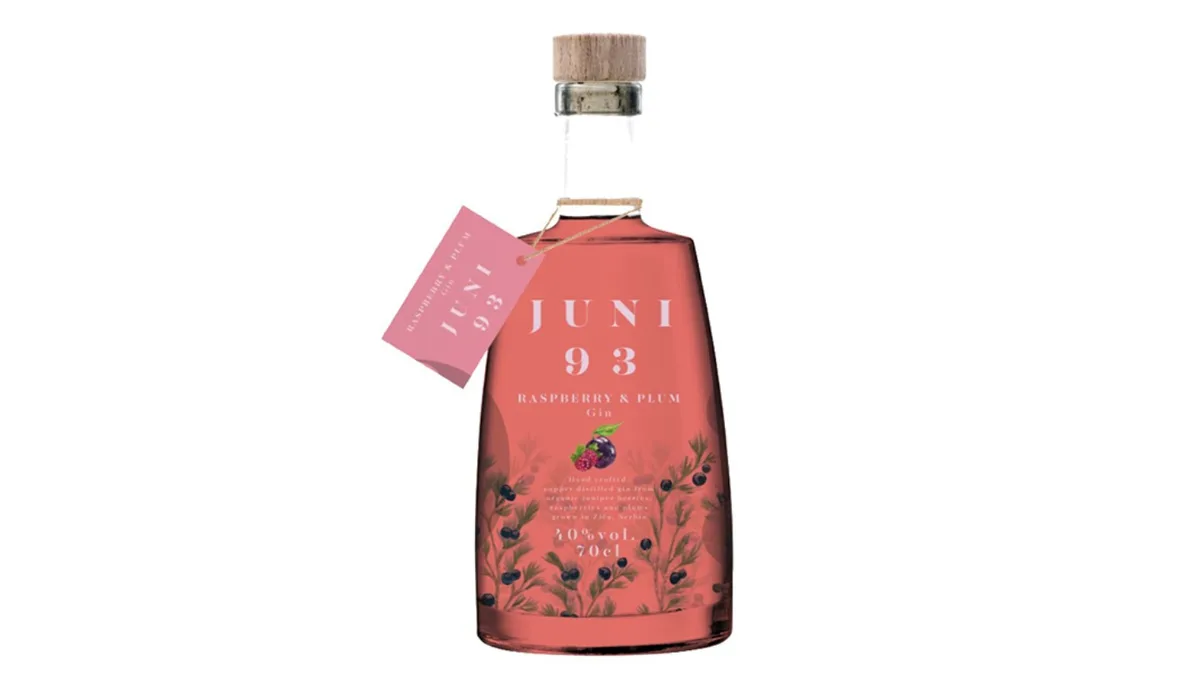 Gin Juni 93 Raspberry i plum 0.70