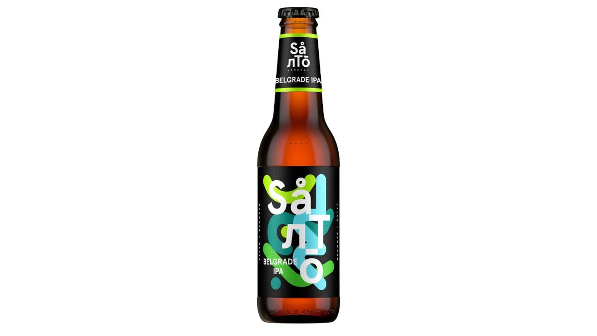 Salto craft pivo BELGRADE IPA 0.33