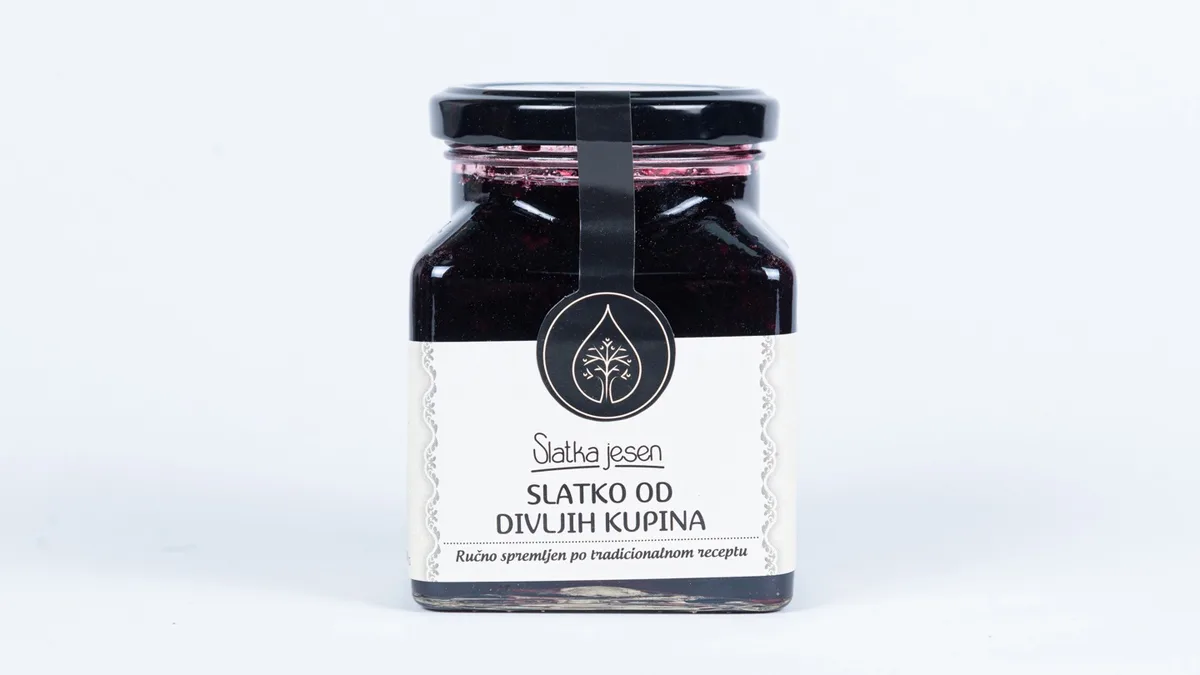 Slatko od divljih kupina 370g