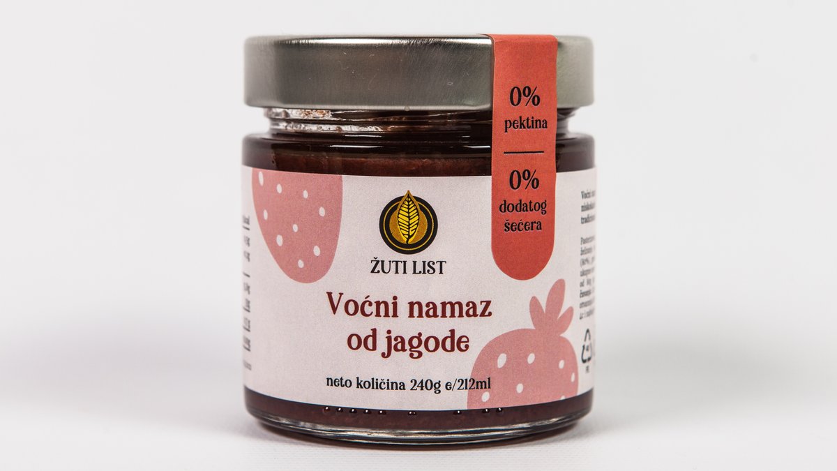Vocnu namaz od 100% Jagode 240g